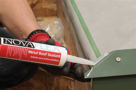 can you use house caulk to seal sheet metal|sealant for metal.